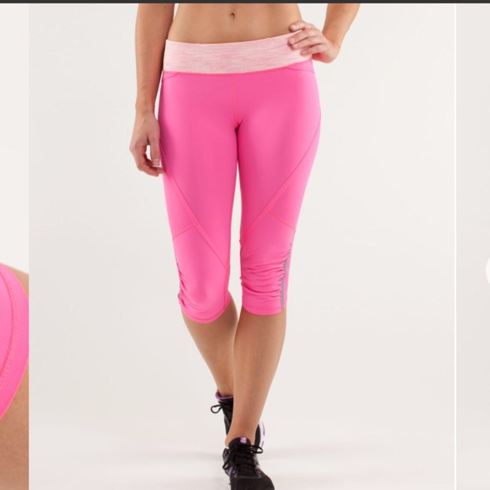 pink lulu leggings